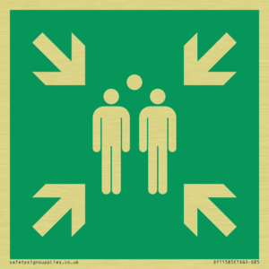 E007 safe condition evacuation assembly point